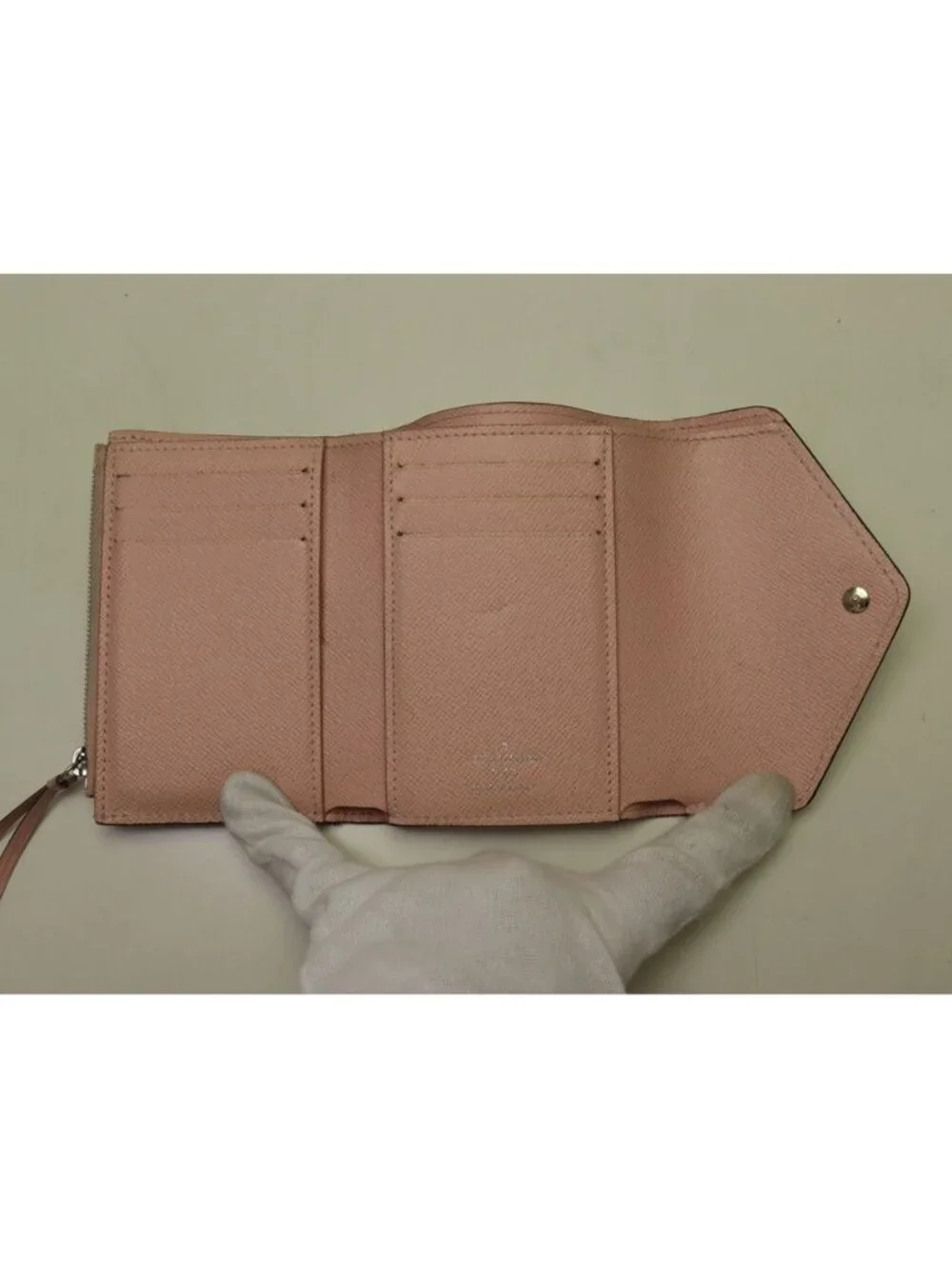 Louis Vuitton Epi Portefeuille Victorine Trifold Wallet